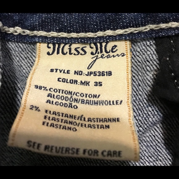 Miss Me Women’s Bootcut Jeans Size 31 - Picture 8 of 8